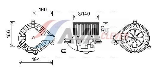 Comprar 6007NU9 Polcar Motor de calefacción